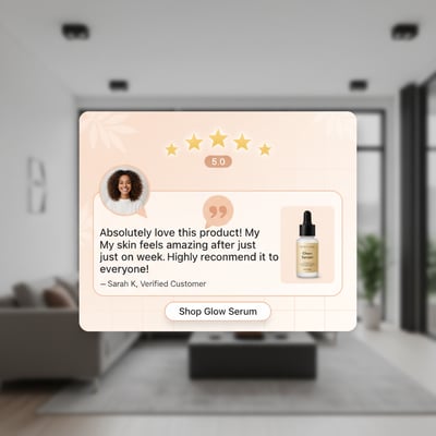Design Customer Review Display Cards thumbnail
