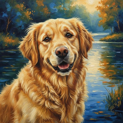 Create an Artistic Studio-Style Pet Portrait thumbnail