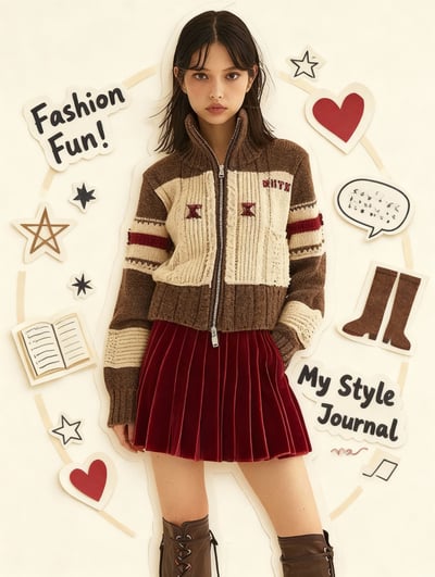 Create a Playful Fashion Mood Board thumbnail