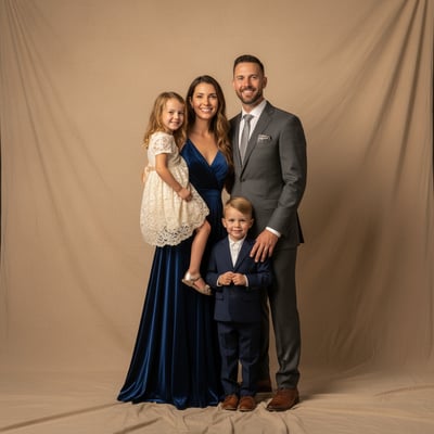 Create an Elegant Professional Family Portrait thumbnail
