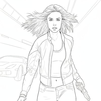 Line Art Drawing with Nano Banana – Clean Black Ink Outlines on Nano Bibi thumbnail