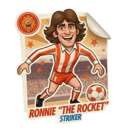 Vintage Football Sticker Generator – Retro Soccer Cards thumbnail