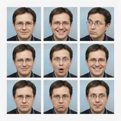 AI Photo Booth: Generate Nine-square Grid Photo thumbnail