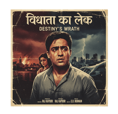 Vintage Bollywood Sticker Maker – 1960s Poster Style thumbnail