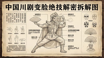 Sichuan Opera Face-Changing Deconstruction Diagram (16:9) thumbnail