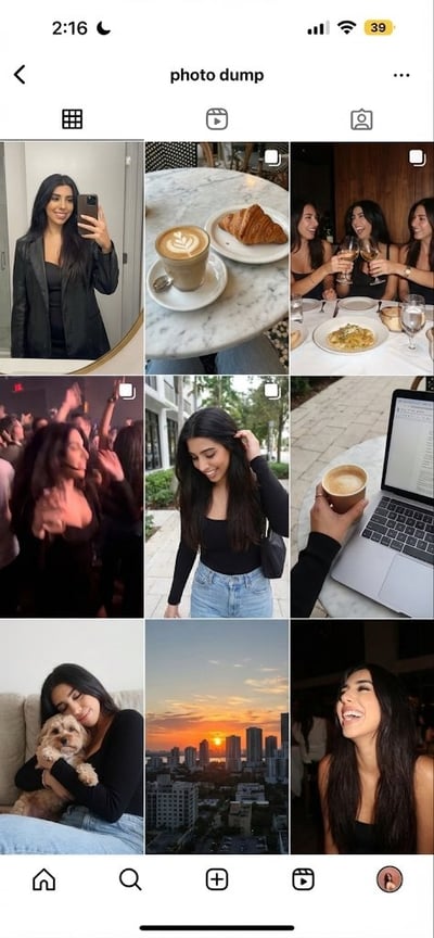Instagram Weekend Photo Dump Grid (9 Images) thumbnail