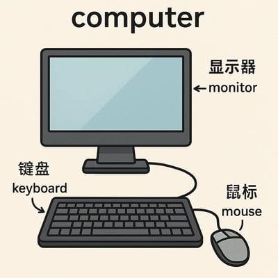 English Vocabulary Flashcard Image Maker with Bilingual Labels thumbnail