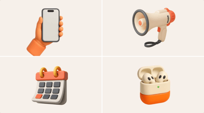 Playful Chunky 3D World Retexture (Toy-Like UI Icon Style) thumbnail