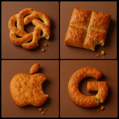 Partially Bitten Pastry Macro Studio Photograph thumbnail