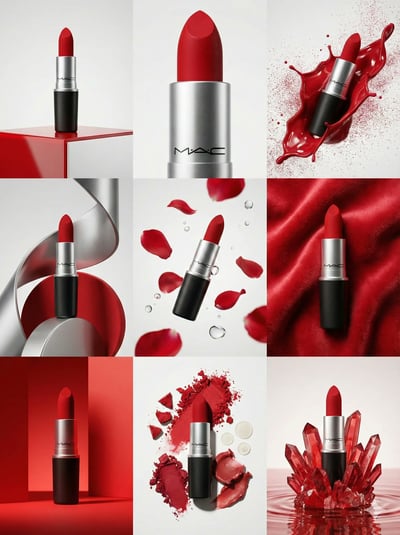 9-Panel Luxury Product Showcase Grid (3:4) thumbnail