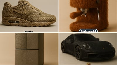 Animal-Inspired Brand Object Texture Studio Advertising Photo thumbnail