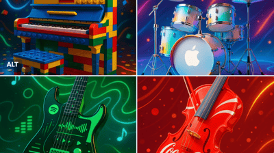 Brand-Style Musical Instrument Promo Render thumbnail