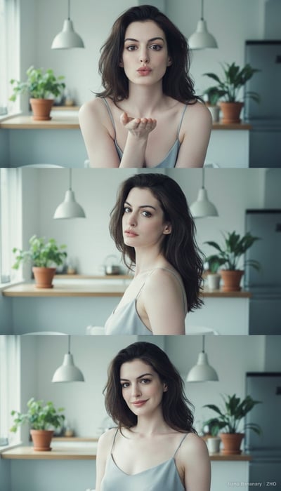 Cozy Scandinavian Interior Triptych Portrait in Soft Natural Light thumbnail