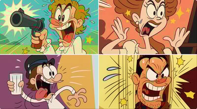 Tex Avery / Looney Tunes Classic Cartoon Style (Vibrant 1940s Animation Look) thumbnail