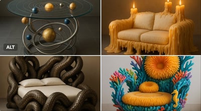 Ergonomic Sculptural Furniture Inspired by Animals or Objects thumbnail