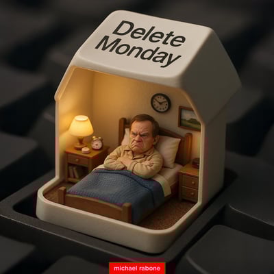 Delete Monday Keycap Mini Bedroom Photography thumbnail
