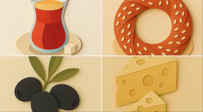 Minimalist Pastel Paper-Cut Illustration (Layered Papercraft) thumbnail