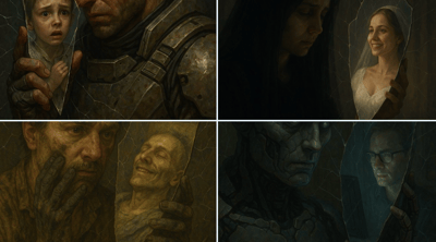 Shattered Truth Mirror Shard Portrait thumbnail