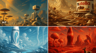 Brand Planet World: Sci‑Fi Utopian Brand Identity Landscape thumbnail