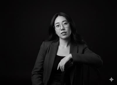 Hyper-Realistic Studio Portrait in Cinematic Black and White thumbnail